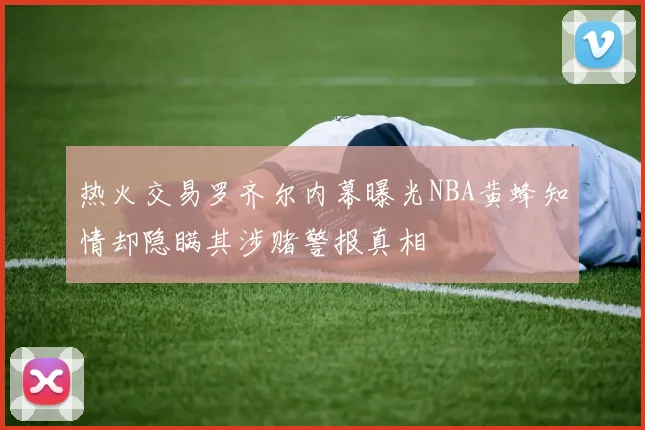 热火交易罗齐尔内幕曝光NBA黄蜂知情却隐瞒其涉赌警报真相